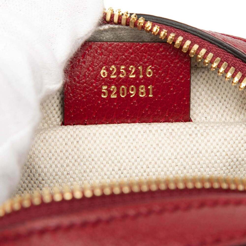 GUCCI Authentic Brown Leather Shoulder Bag - Picture 6 of 6